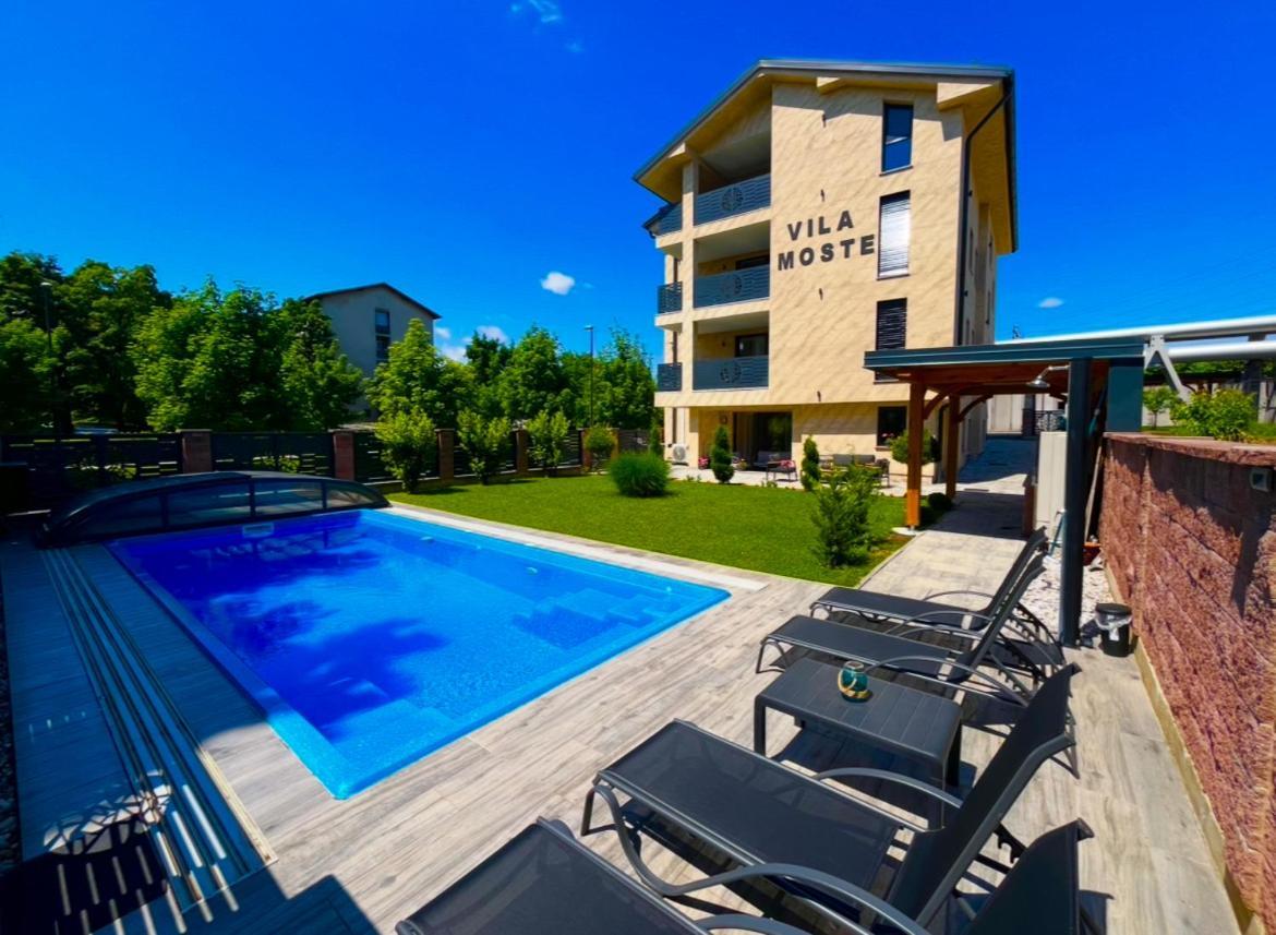 Villa Moste With Pool & Ev Station Ljubljana Bagian luar foto